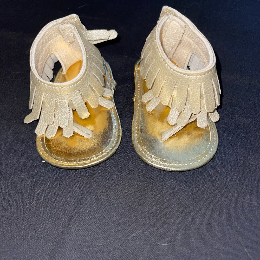Gold Baby Sandals